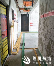 貳號大院三居室歐式風格正在施工