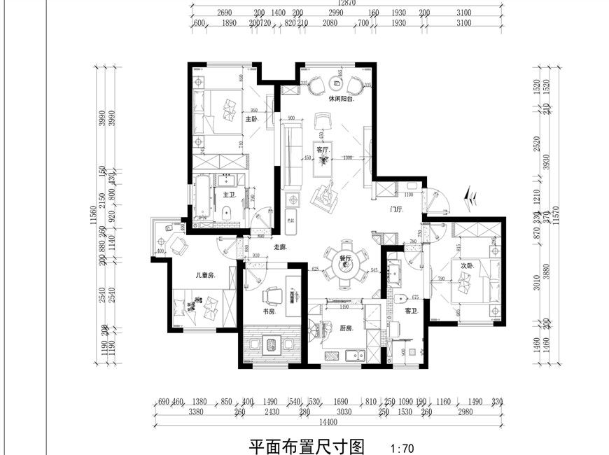 龍湖香醒,歐式效果圖,兒童房設計圖